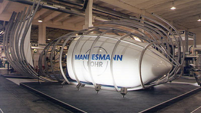 Mannesmann Fair Stand BAU 1997, Munich, Germany