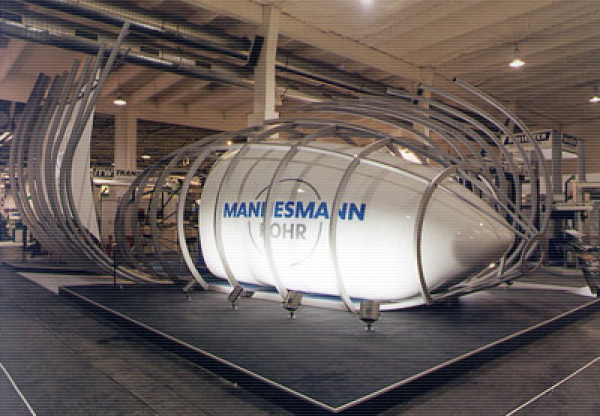Mannesmann Fair Stand BAU 1997, Munich, Germany