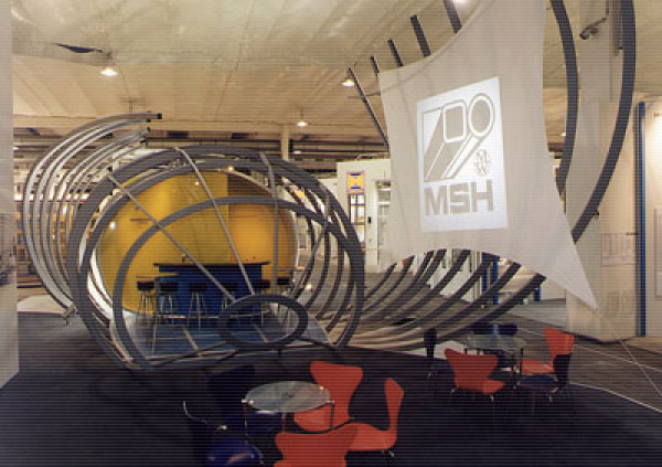 Mannesmann Fair Stand BAU 1997, Munich, Germany